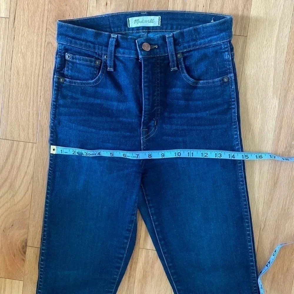 Madewell EUC dark wash 10’’ high rise jeans - Picture 10 of 11